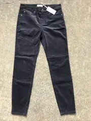 Vineyard Vines Women's Velvet High Rise Pants CONDOR Sz 4 NEW Retail $118
