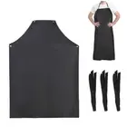 Waterproof Heavy Duty Vinyl Apron Chemical Resistant PVC Apron For Industrial