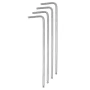 4pcs Ball End Hex Key Wrench 2mm L-Shape Long Arm Hexagon Metric Wrenches