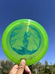 NEW Discraft CryZtal Sparkle Undertaker, 174g Green Limited Edition w/ Teal