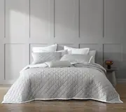 Logan and Mason Essex Bedspread Pewter
