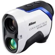 New Nikon COOLSHOT Pro II Stabilized Golf Laser Rangefinder White Japan