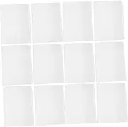 [COMPUKAS] 15Pcs Transparent Frosted Passport Holder Cover Cards Protector for Travel Documents Material Stylish Functional Travel Accessory