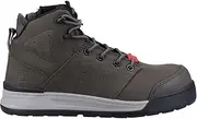 [Hard Yakka] 3056 Lace Zip Safety Boot Cedar UK 10 Cedar