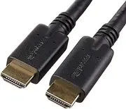 AmazonBasics High-Speed HDMI Cable, 50 Feet, 1-Pack with RedMere