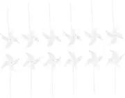 Abaodam 30pcs Drawing Windmill Pinwheels for Yard and Garden Pin Wheels Pinwheels Bulk Windmill for Handmade DIY Crafts Crafts for Parties Garden Paper
