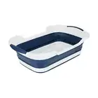 Large Collapsible Laundry Basket Washing Clothes W/Handles Bin Foldable Au Stock