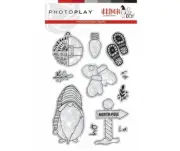 Photo Play KRINGLE & CO Christmas Polymer NORTH POLE Stamp Set (KRG9560)