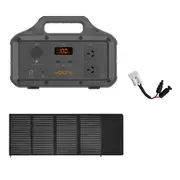 VoltX 800W Portable Solar Generator + 100W Mono Solar Panel & Anderson Cable