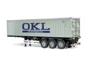 Tamiya 1/14Rc Trailer Truck 40Ft Container 3-Axis Semi 56377