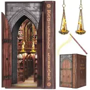 Dolphin Island DIY Book Nook Kit for Adults, Infinite Magicspell Library Book...