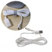 Rubberized Mouse Charging Wire for Gaming Mouse Charging Cord 190-210cm Length