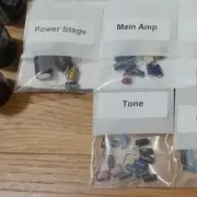 Harman Kardon 930 Power Supply, Main Amp & Tone PCBs capacitor cover upgrade kit