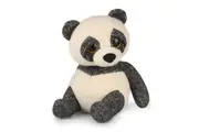 Korimco 23cm Faboulas Pal Panda Kids Animal Soft Plush Stuffed Toy Black 3y+
