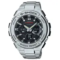 在飛比找PChome24h購物優惠-G-SHOCK G-STEEL 系列高科技絕對強悍分層防護構