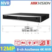 Hikvision DS-7608NXI-K2 12MP AI NVR 8 Channel Video Recorder Surveillance NVR