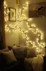 Curtain Lights Indoor Outdoor 8.3ft 8 Modes 72 LED Globe String Lights Plugin
