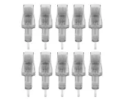 10Pcs Microblading Replacement Needle Stainless Steel 0.35Mm Precise Fast Coloring Shading Cartridges Needles 1235Rm