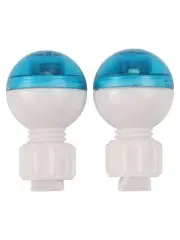 Automatic Fishing Bite Alarm Set of 2 with Loud Sound and Bright Light