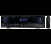 Rockville SINGMIX 5 V2 2000w Bluetooth Pro/Karaoke/Home Amplifier Mixer Receiver