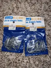 Newell Vintage Piñón Drapery Hooks 2 Packages NEW