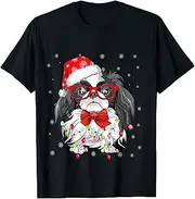 [VidiAmazing] Japanese Chin Wear Santa Hat Xmas Gifts Woman Christmas ds2786F