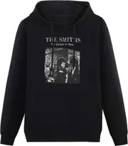 Mens The Smiths Band The Queen Is Dead Vintage Pullover Hoodie Hooded Top Unisex Mens Ladies Hooded High quality smooth lines XL
