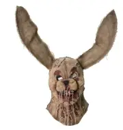 Scary Bunny Mask Halloween Bloody Scarecrow Mask Burlap Sack Rabbit Mask
