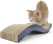 Wavy Cat Scratch Pad Cardboard Kitten Cat Scratcher Scratching Board Scatch Toy