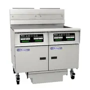 Pitco Gas Fryer Computer Control, Filter Drawer On Rear Casters, Flush Hose, Single Fryer Bank, 10'' Adjustable Front Legs, Rear Casters SSH75-C/FD