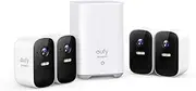 eufy Security eufyCam 2C 4-Cam Kit, Wireless Home Security System, 180-Day Battery Life, HomeKit Compatible, 1080p HD, IP67 Weatherproof, Night Vision, No Monthly Fee