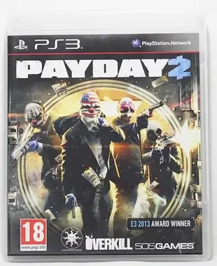 PS3 亞版 劫薪日 2 Payday 2