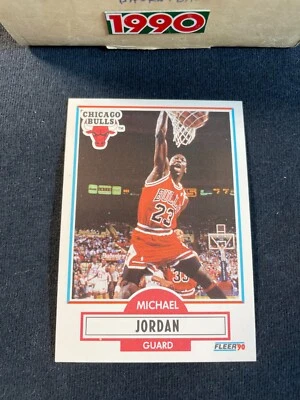 1990-1991 Fleer Complete Set feat. Michael Jordan 26 Very Nice MINT NBA GOAT