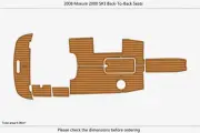 2008 Maxum 2000 SR3 Swim Platform Cockpit Boat EVA Pad Foam Teak Deck Flooring
