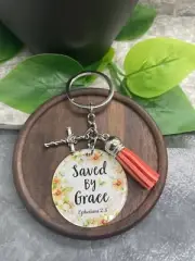 3.5" Stainless Steel Inspirational Scripture Keychain New Free Ship A2918