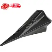 Edward Tools Diamond Wood Splitting Wedge - 4 LB Steel 4 Way Log Splitter - Into