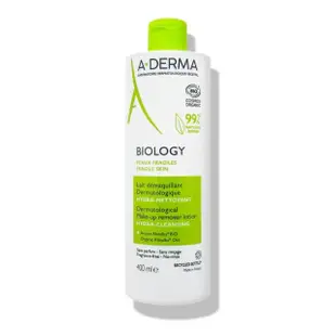 【A-DERMA 艾芙美】新葉三效卸妝乳 400ml(極淨卸妝乳進化版)