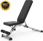 Adjustable Weight Bench Foldable Full Body Exercise Upright Incline Decline