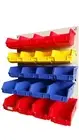 20 Storage Bin Wall-Mounted Rack Tools Parts Garage Shelving Organiser PS045