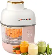 10oz Baby Food Maker,10 in 1 Baby Food Processor Puree Machine, Steamer, Blender