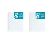 2x 5pc Artitude Cotton 16x20'' Canvas Panel Art 280gsm Oil/Acrylic Painting