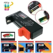 Battery Tester Checker Universal For AA AAA C D 9V Button Batteries Cell W7C1