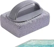 Pumice Cleaning Block - Reusable Griddle Cleaning Brick | Hand-Held Pools Pumice Stone | Pumice Stone for Pool Tile Cleaning | Pool Tile & Concrete Cleaner for Toilet Bowl, Bath, Household