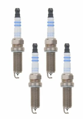 BOSCH DOUBLE IRIDIUM SPARK PLUG X4 FOR NISSAN XTRAIL QR25DE MR20DE KOLDEOS (for: Nissan)