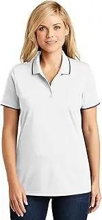 [Port Authority] Womens Dry Zone® UV Micro-Mesh Tipped Polo (LK111)