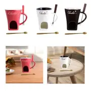 Fondue Pot Set Chocolate Melting Pot Fondue Mug