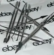 4 RANDOM Stainless Steel Wax Carving Ceramics Clay Modeling Tool Set Hobbies Lot