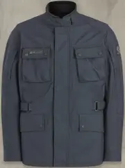 Belstaff Macklin Motorcycle Jacket, blue, Size L for Men