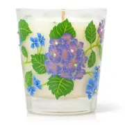 New in Box - Jay Strongwater Hydrangea Votive Candle