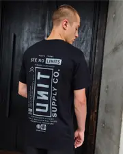 [Unit] Unit Men's Insight T-Shirt in Black Size XL XL Black
